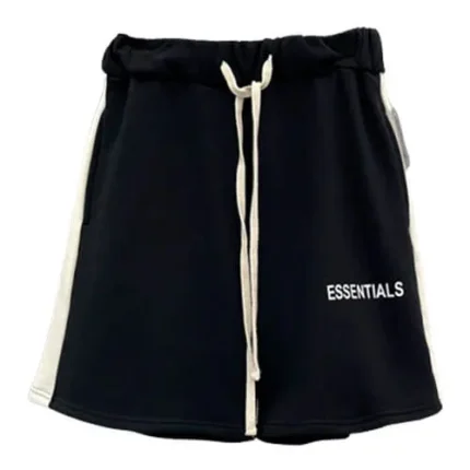 Essentials Casual Black Shorts