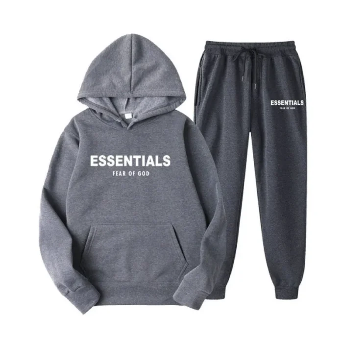 Essentials Fear of God Dark Gray TrackSuit