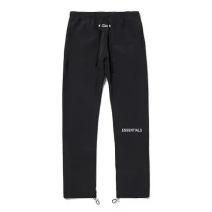 Essentials Jogging Wide Leg Black Pants