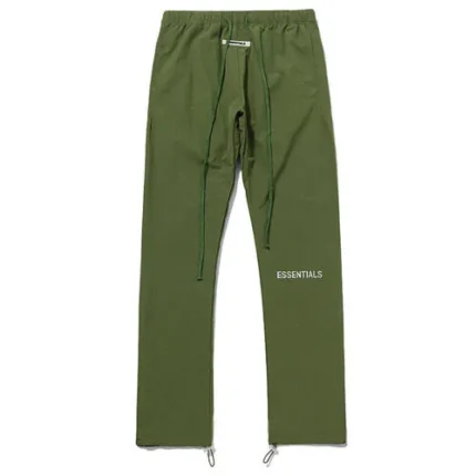 Essentials Jogging Wide Leg Green Pants