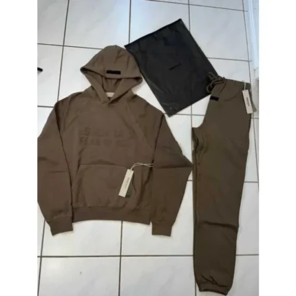 Essentials x Fear of God New Brown Tracksuit