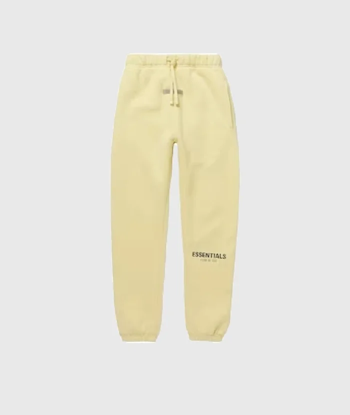 Fear of God Essentials Mr. Porter Sweatpants Cream